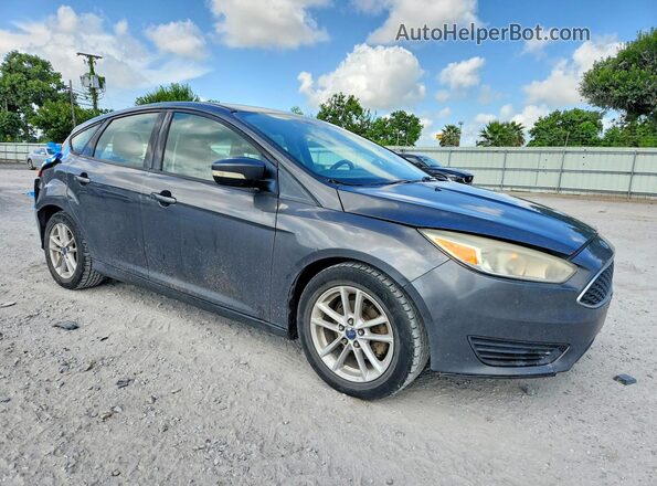 1FADP3K27HL307713 2017 FORD FOCUS Gray Przód prawy