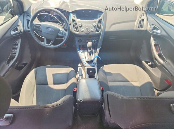 1FADP3K27HL335785 2017 FORD FOCUS Black Dashboard view