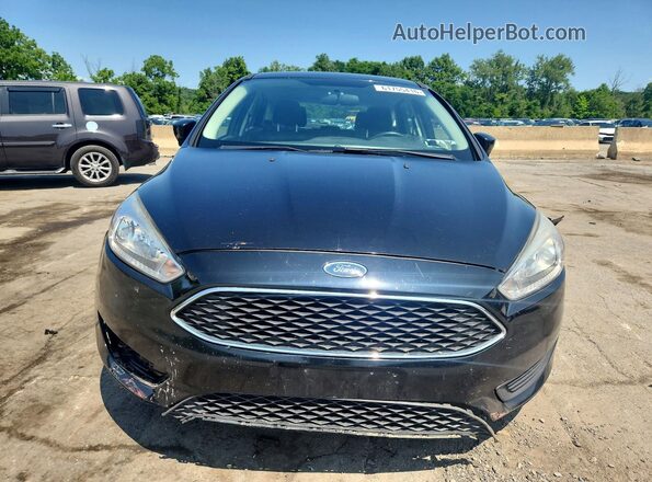 1FADP3K27HL335785 2017 FORD FOCUS Black Front view