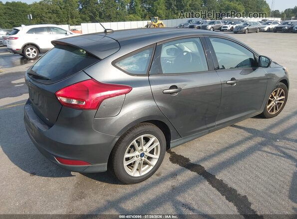 1FADP3K27JL299022 2018 FORD FOCUS Серый Задняя правая четверть