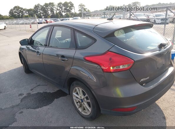 1FADP3K27JL299022 2018 FORD FOCUS Серый Задняя левая четверть