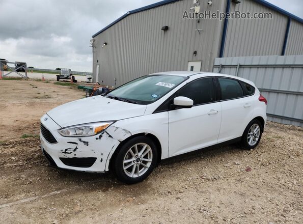 1FADP3K27JL311850 2018 FORD FOCUS White VIN კოდის სტიკერის ხედი