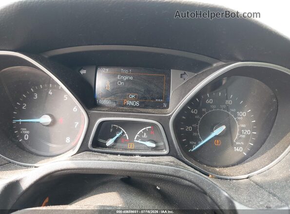 1FADP3K28GL229361 2016 FORD FOCUS Красный Вид задних сидений