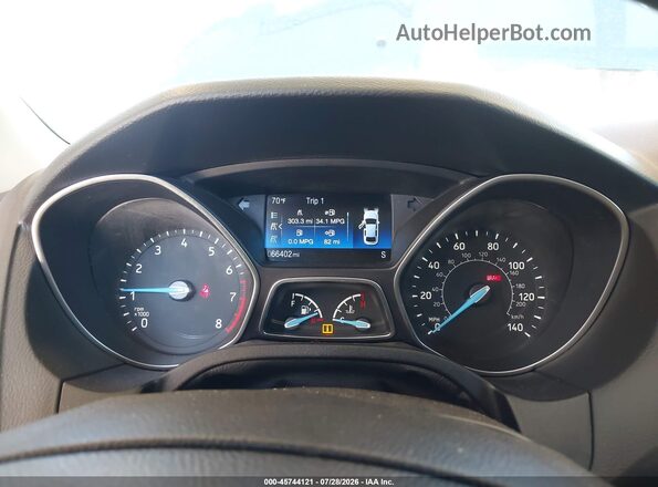 1FADP3K28GL255006 2016 FORD FOCUS Blue უკანა სავარძლების ხედი