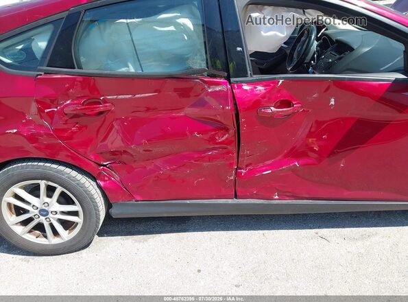 1FADP3K28GL274882 2016 FORD FOCUS Red Вид спереду