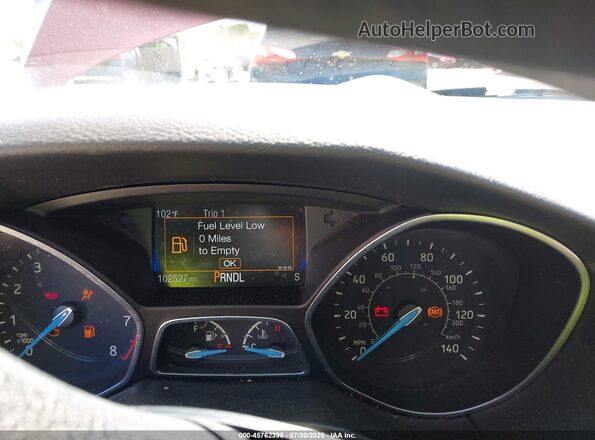 1FADP3K28GL274882 2016 FORD FOCUS Red Вид задніх сидінь
