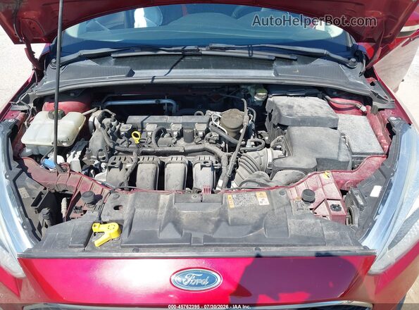 1FADP3K28GL274882 2016 FORD FOCUS Red Вид ззаду
