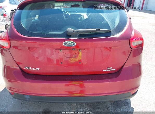 1FADP3K28GL274882 2016 FORD FOCUS Red 