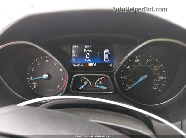 1FADP3K28GL316158 2016 FORD FOCUS Black უკანა სავარძლების ხედი