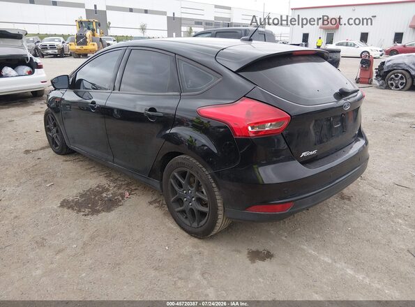 1FADP3K28GL316158 2016 FORD FOCUS Black უკანა მარცხენა