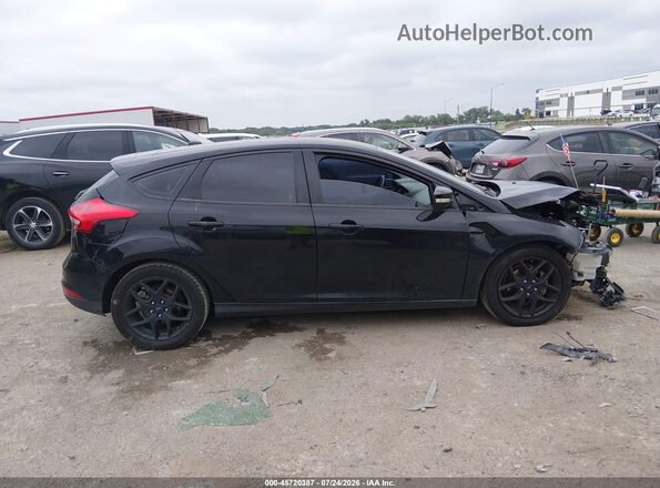 1FADP3K28GL316158 2016 FORD FOCUS Black უკანა სალონის ხედი