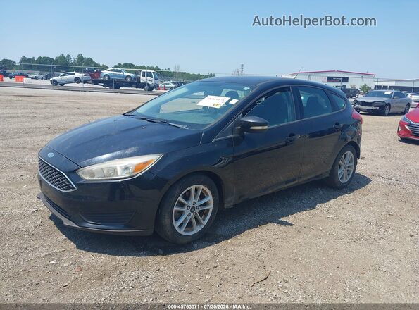 1FADP3K28HL217504 2017 FORD FOCUS Black Առջևի ձախ երեք քառորդ տեսարան