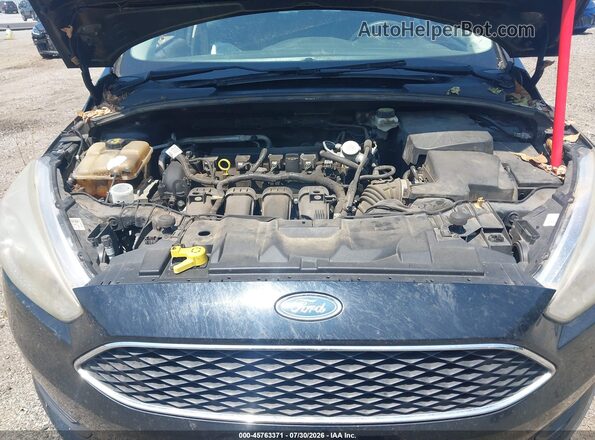 1FADP3K28HL217504 2017 FORD FOCUS Black Հետևի տեսք