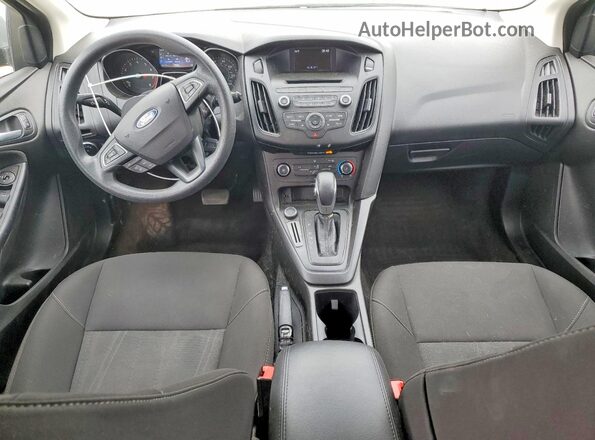 1FADP3K28HL217888 2017 FORD FOCUS Silver Առջևի վահանակի տեսք