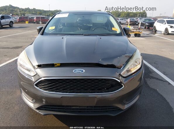 1FADP3K28HL232195 2017 FORD FOCUS Gray Vista frontal