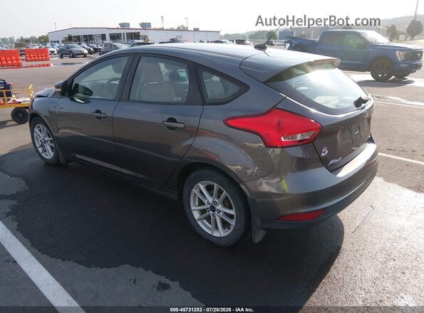 1FADP3K28HL232195 2017 FORD FOCUS Gray Trasero izquierdo
