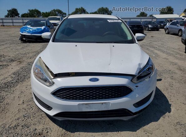 1FADP3K28HL285785 2017 FORD FOCUS White Դիմացի տեսք