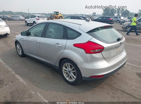 1FADP3K28JL225365 2018 FORD FOCUS Silver Задня ліва чверть