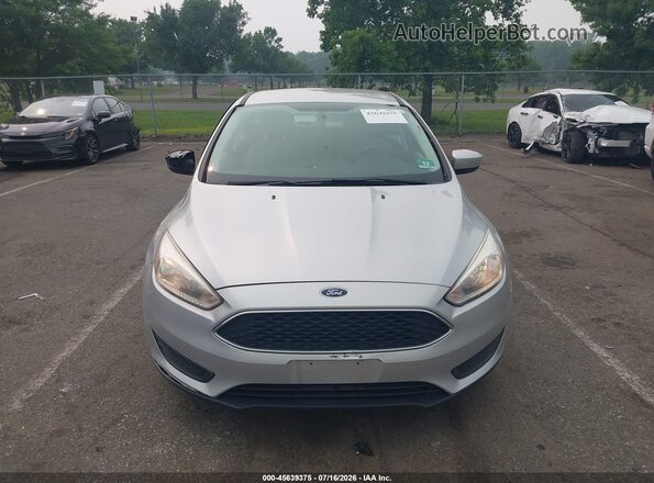 1FADP3K28JL225365 2018 FORD FOCUS Silver Вид щитка приладів