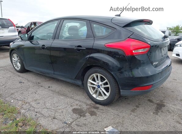 1FADP3K28JL258673 2018 FORD FOCUS Black უკანა მარცხენა