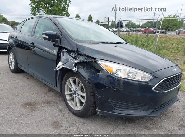 1FADP3K28JL258673 2018 FORD FOCUS Black წინა ხედი