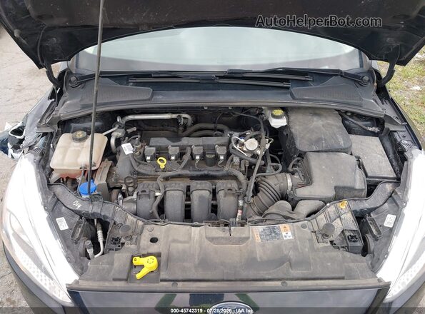 1FADP3K28JL258673 2018 FORD FOCUS Black უკანა ხედი