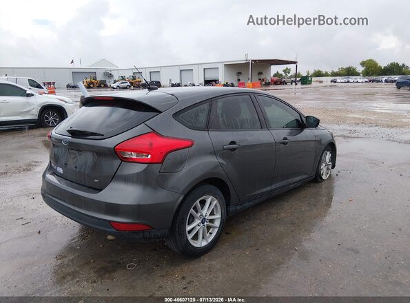 1FADP3K28JL292838 2018 FORD FOCUS Gray Հետևի աջ