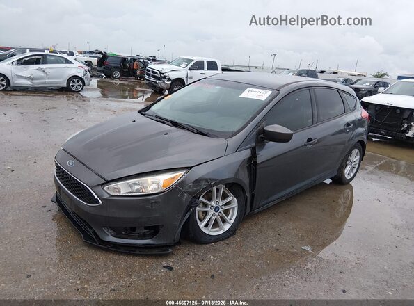 1FADP3K28JL292838 2018 FORD FOCUS Gray Դիմացի տեսք