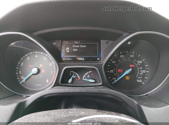 1FADP3K28JL292838 2018 FORD FOCUS Gray Հետևի նստատեղերի տեսք
