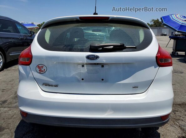 1FADP3K28JL325756 2018 FORD FOCUS White Հետևի տեսք