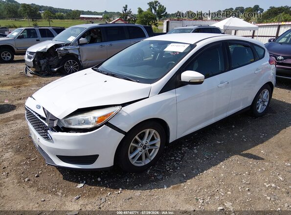 1FADP3K29GL223097 2016 FORD FOCUS White Vista tres cuartos delantera izquierda