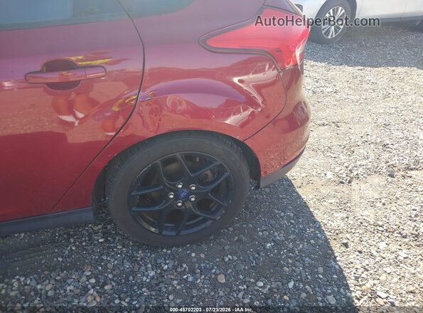 1FADP3K29GL240630 2016 FORD FOCUS Red წინა ხედი