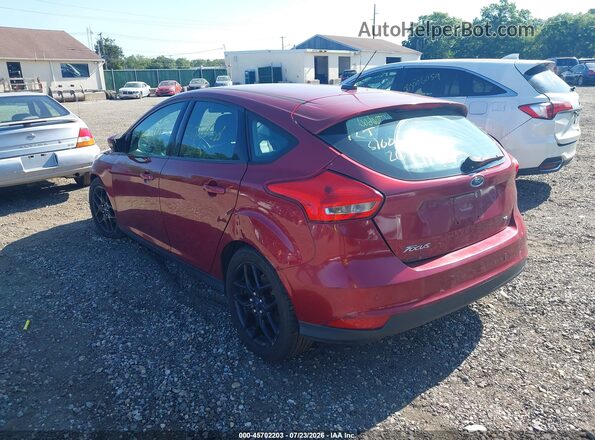1FADP3K29GL240630 2016 FORD FOCUS Red უკანა მარცხენა