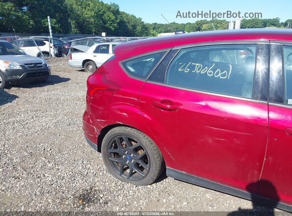 1FADP3K29GL240630 2016 FORD FOCUS Red სალონის 360-გრადუსიანი ხედი