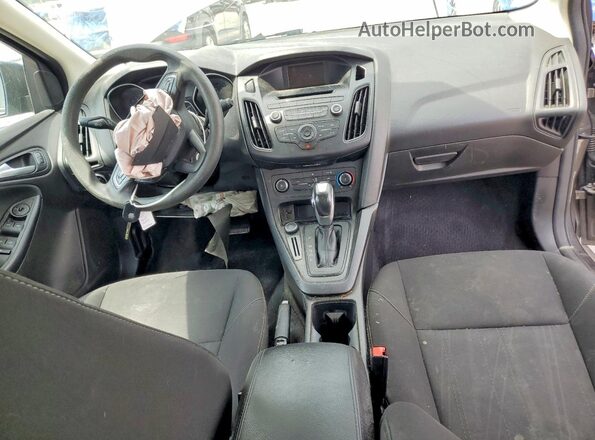 1FADP3K29GL255726 2016 FORD FOCUS Gray Widok deski rozdzielczej