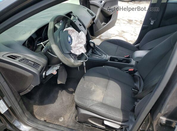 1FADP3K29GL255726 2016 FORD FOCUS Gray Widok wnętrza z przodu