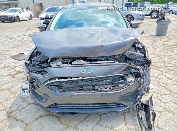 1FADP3K29GL255726 2016 FORD FOCUS Gray Widok z przodu