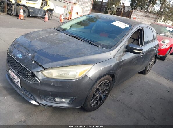 1FADP3K29GL268251 2016 FORD FOCUS Gray Vista tres cuartos delantera izquierda