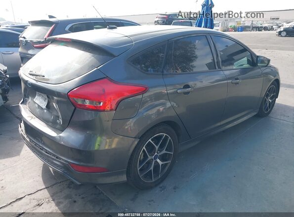 1FADP3K29GL268251 2016 FORD FOCUS Gray Trasero derecho