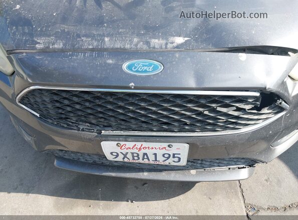 1FADP3K29GL268251 2016 FORD FOCUS Gray 