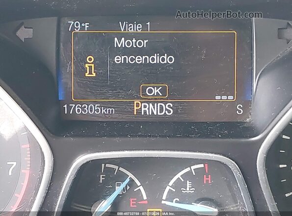 1FADP3K29GL268251 2016 FORD FOCUS Gray Vista de los asientos traseros