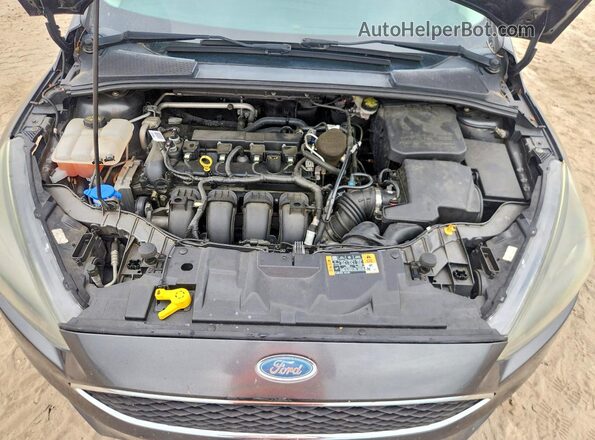 1FADP3K29GL299564 2016 FORD FOCUS Gray Vista interior trasera