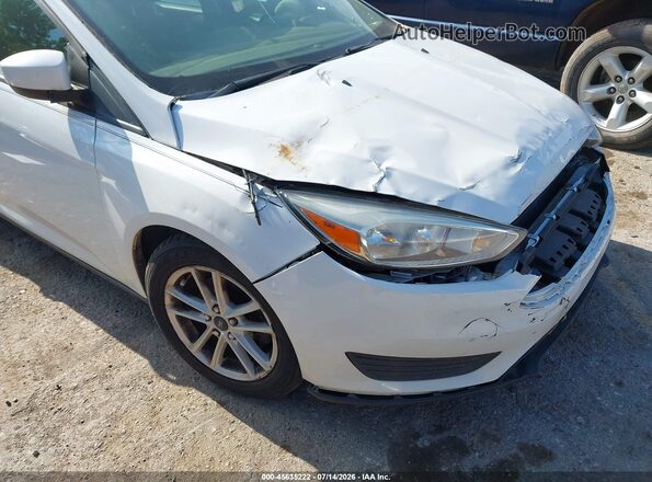 1FADP3K29JL224726 2018 FORD FOCUS White Սարքավորումների վահանակի տեսք