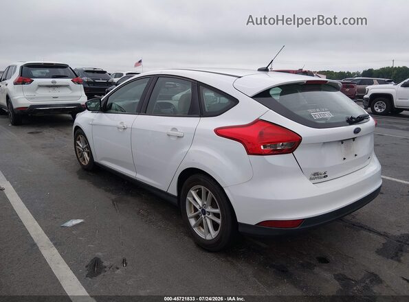 1FADP3K29JL226251 2018 FORD FOCUS White Trasero izquierdo