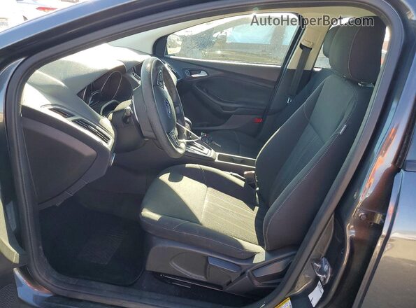 1FADP3K29JL251084 2018 FORD FOCUS Gray Widok wnętrza z przodu