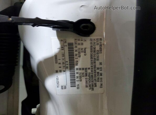 1FADP3K29JL298776 2018 FORD FOCUS White Widok wnętrza 360 stopni