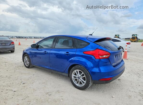 1FADP3K29JL302504 2018 FORD FOCUS Blue Rear left
