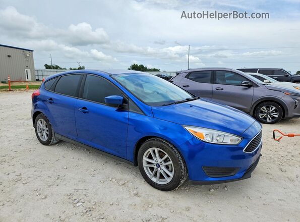 1FADP3K29JL302504 2018 FORD FOCUS Blue Front right