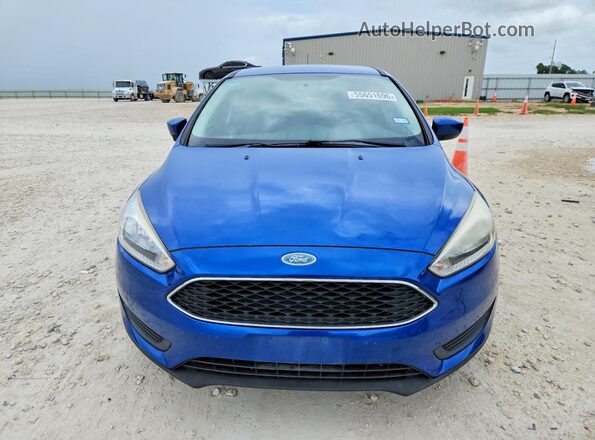 1FADP3K29JL302504 2018 FORD FOCUS Blue Front view