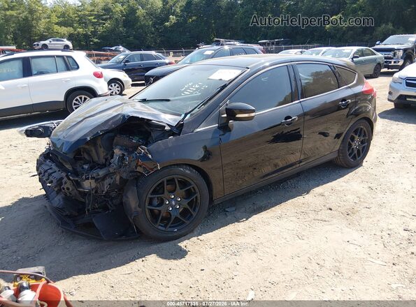 1FADP3K2XGL223786 2016 FORD FOCUS Black Передня ліва чверть